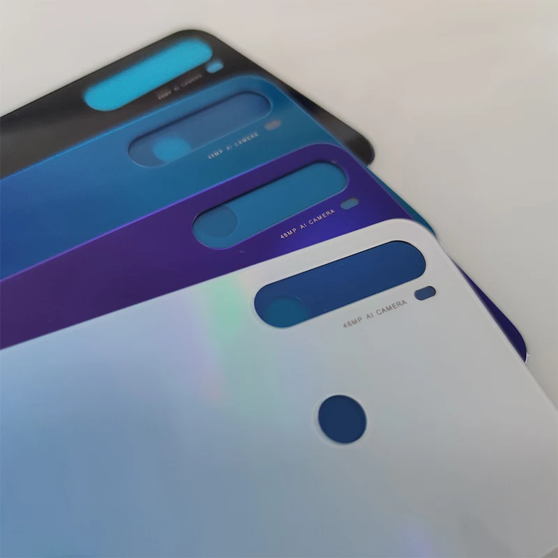 Задняя крышка для Redmi Note 8 чехол аккумулятора Xiaomi note8 задней панели стеклянный XIAOMI