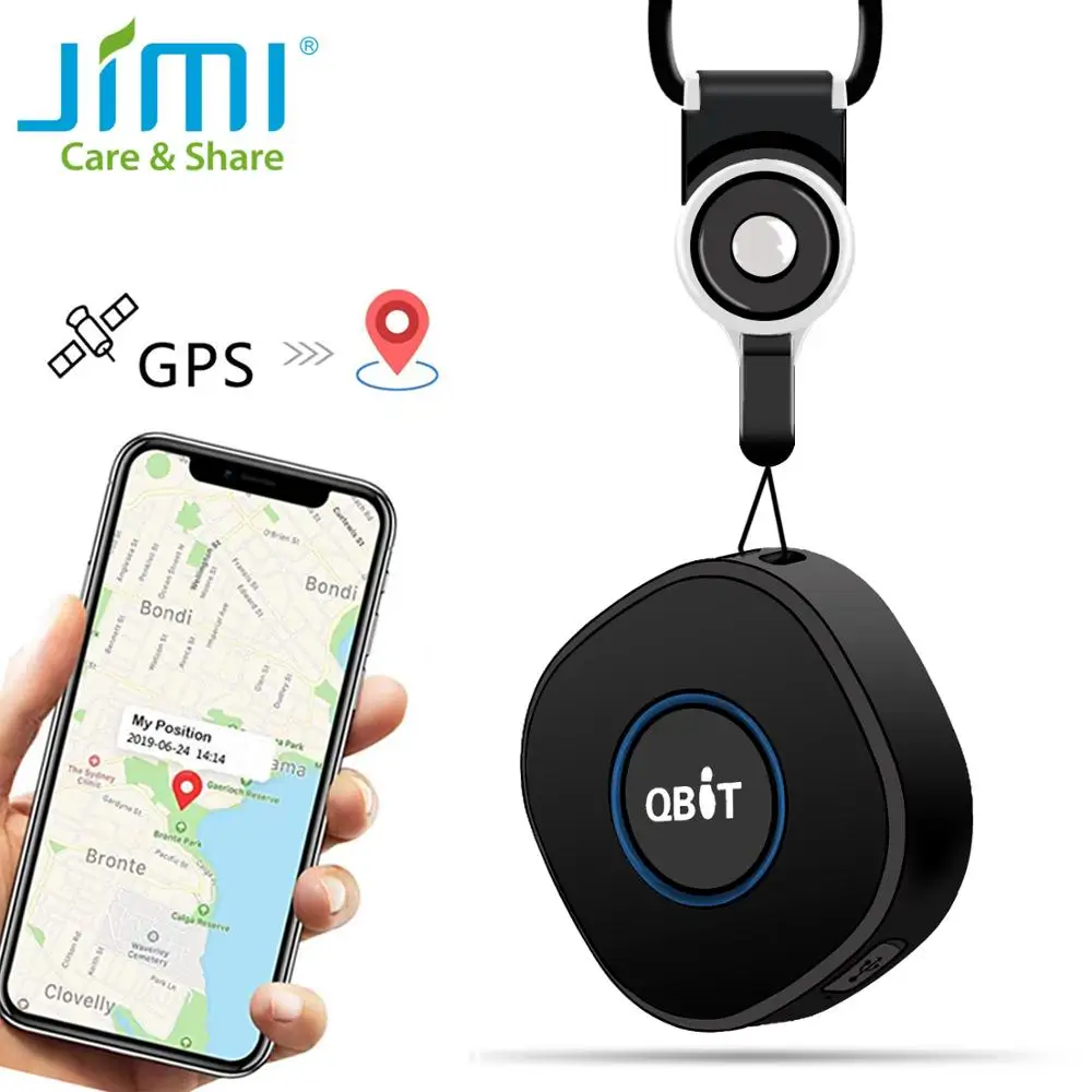 Concox Qbit мини gps трекер Портативный gps трекер с голосовым монитором SOS Вызов приложение и веб-сайт в режиме реального времени GSM дети gps локатор