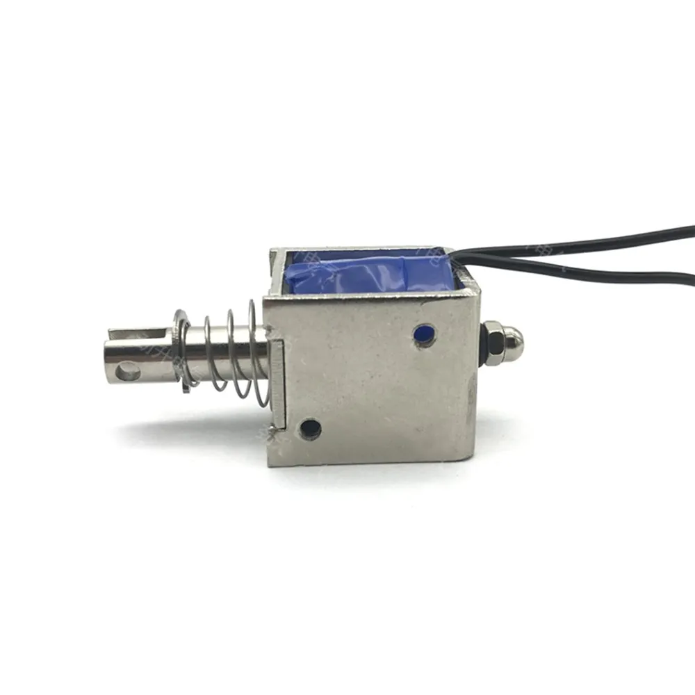 1 шт. JF-0826B DC6V 12V 24V с открытой рамкой электромагнитный 10 мм ход пуш-ап Тип