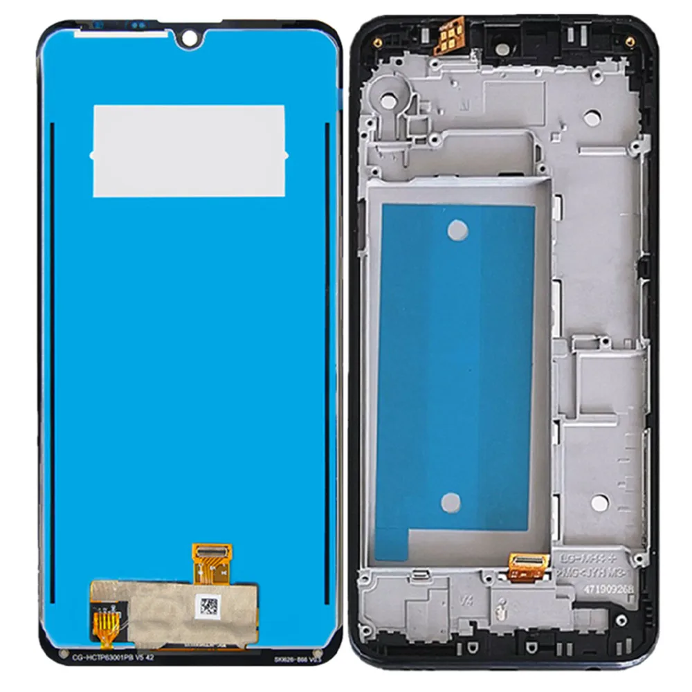 For LG K50 Q60 K12 Max LCD Display Touch Panel Screen Digitizer Assembly Replacement With Frame | Mobile Phone Screens
