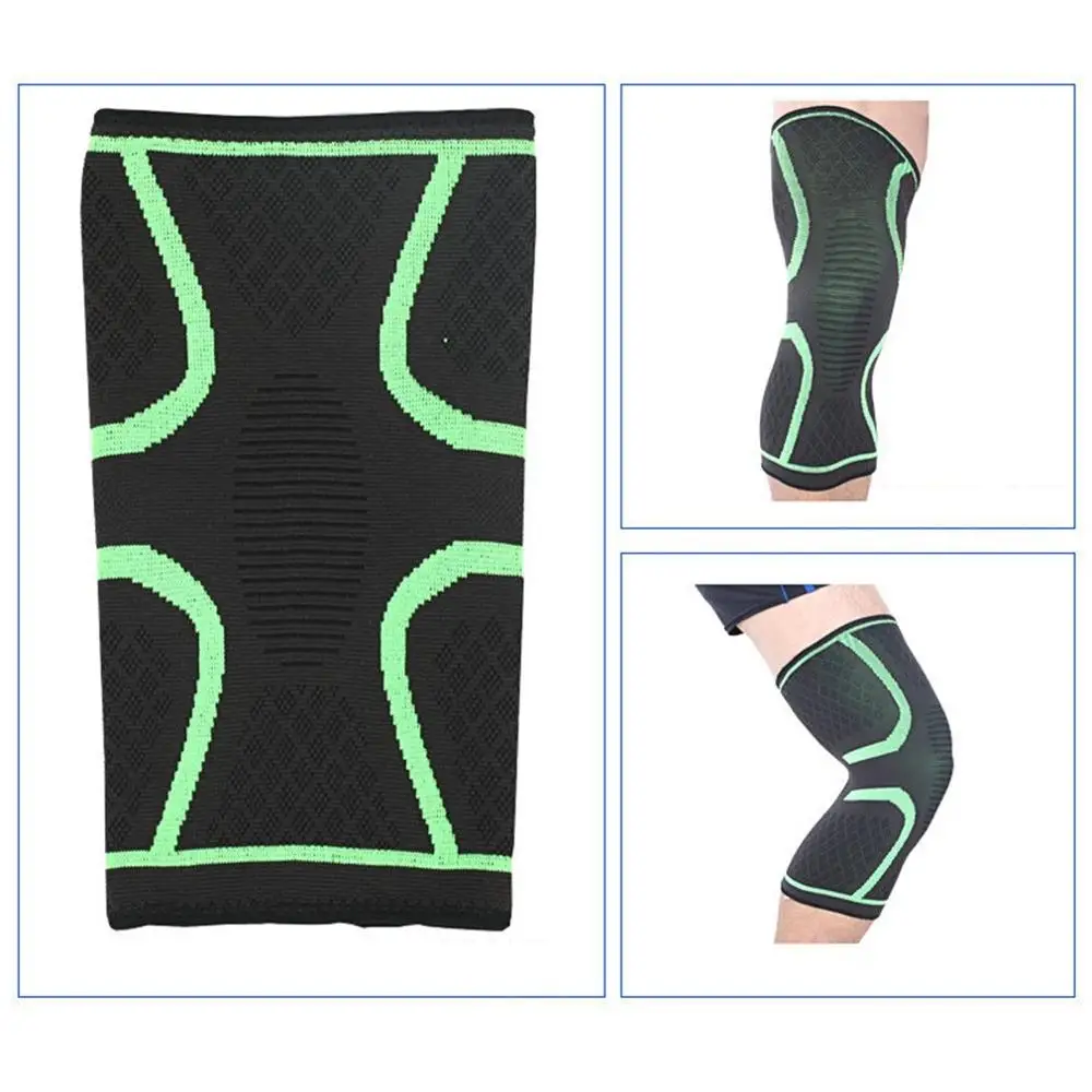 

1 Pcs Outdoor Running Basketball Fitness Riding Sports Knee Pads Breathable Thin Color Nylon Knee Pads