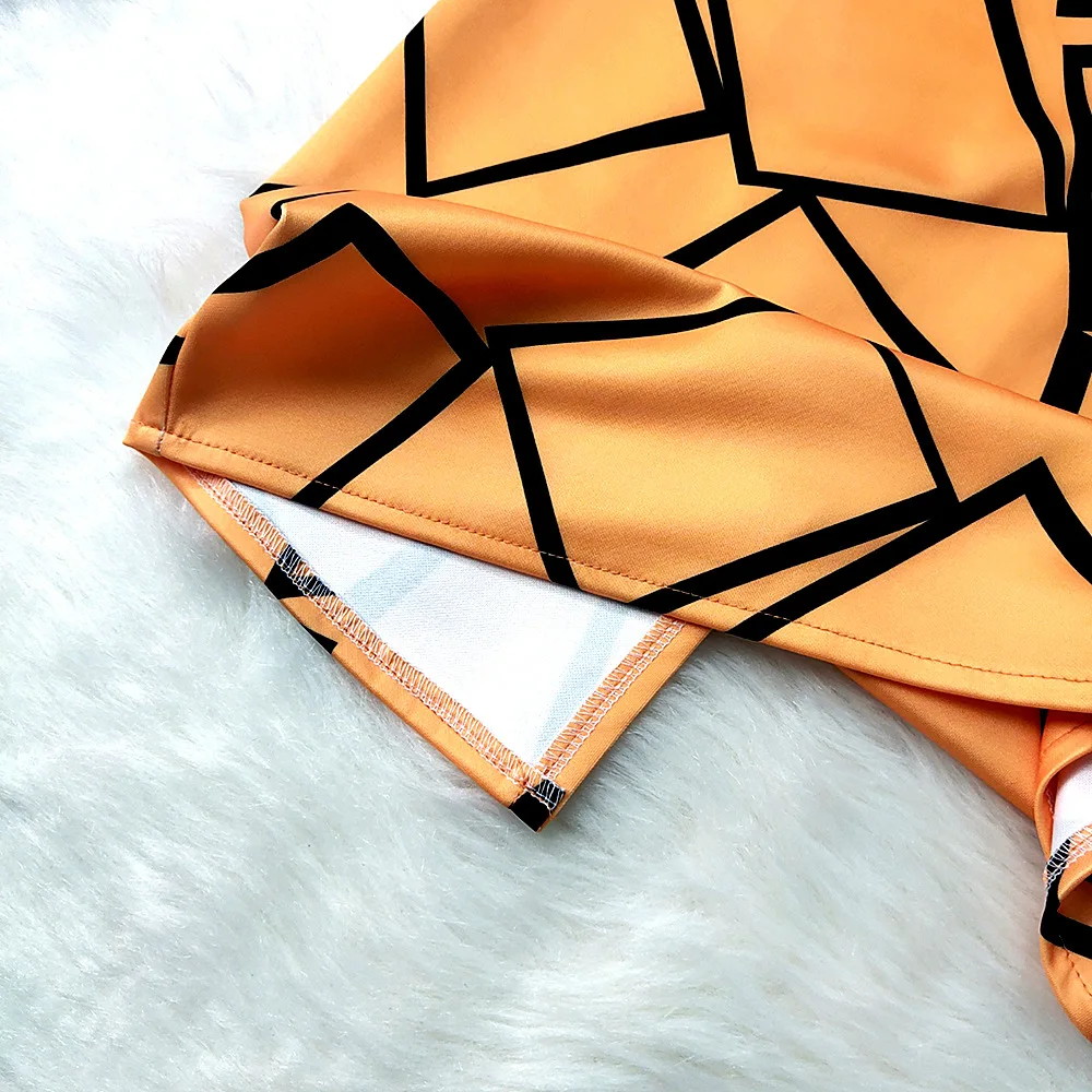 

Summer Dress Women 2021 Short Sleeve Geometry Print Office Bodycon vestido de mujer Casual Vintage Slim Sexy Long Party Dress