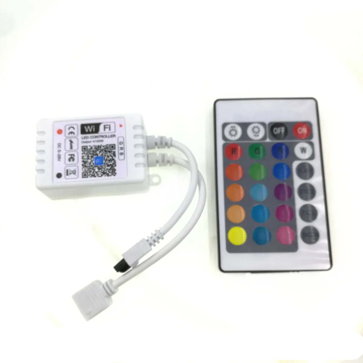 Контроллер RGB для светодиодных лент 5-24 В с пультом ДУ | Лампы и освещение