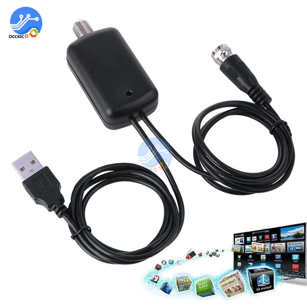 Усилитель ТВ-сигнала удобный цифровой усилитель HD ТВ-антенны 25 дБ 45-862 МГц простая