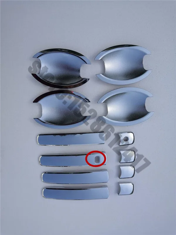 Car styling Chrome Side Door Handle Cover Trim for NISSAN X-Trail T31 2008 2009 2010 2011 2012 2013 | Автомобили и мотоциклы