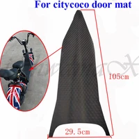 citycoco pedal leather non slip rubber leather anti skid practical foot pad for citycocox7 x9electric scooters pedal accessories