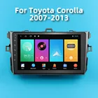 Автомагнитола 2 Din Android для Toyota Corolla 2007-2013, автомобильный стерео Мультимедийный Плеер, FM, GPS, Wi-Fi, BT, навигация, Авторадио