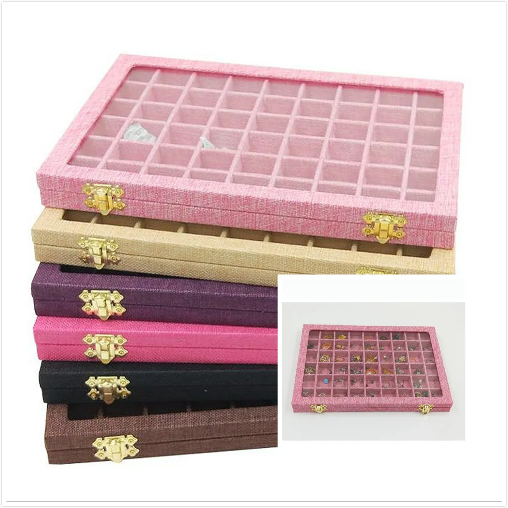 Портативная замшевая шкатулка для ювелирных изделий бархатный держатель колец