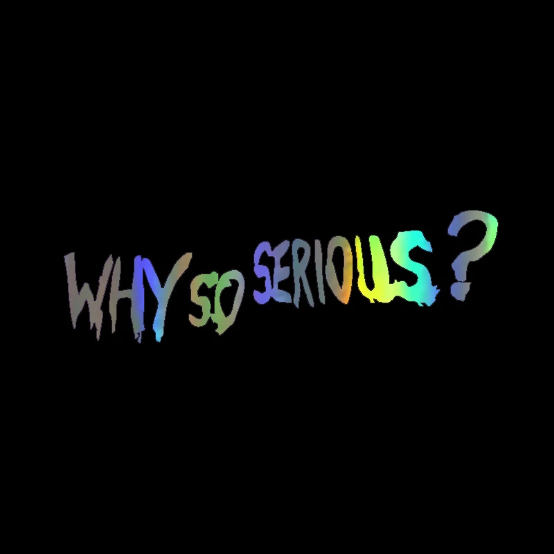 

Why So Serious Car Sticker For The Car Decal COFFIN DANCE Stickers Car Decal Motorcycle Decorations