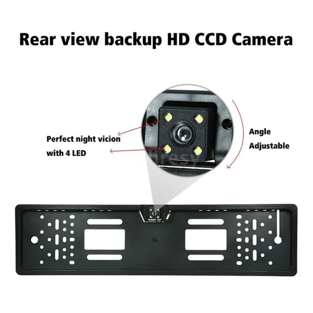 CCD HD Автомобильная камера заднего вида резервная универсальная Европейская
