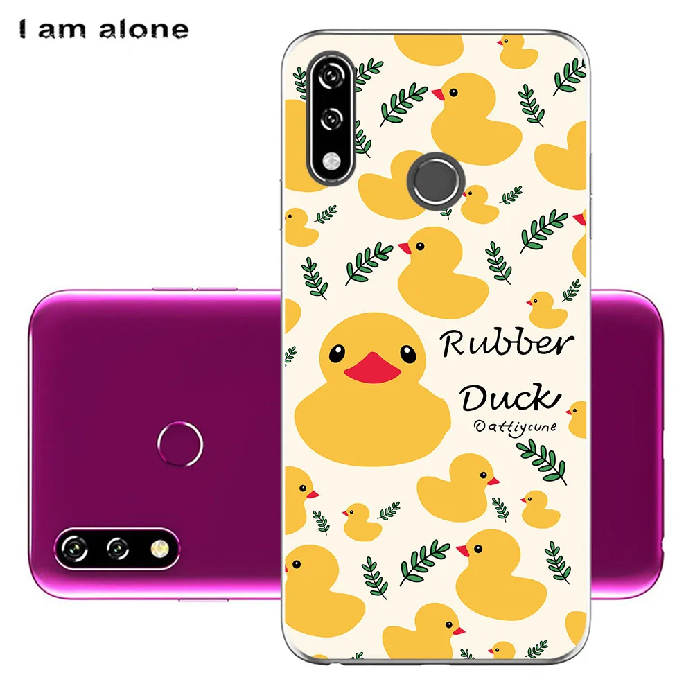 i am alone phone case for lg velvet 4g 5g 2020 w10 w30 w30 plus 2019 bags fashion color cute cartoon printed paint mobile free global shipping