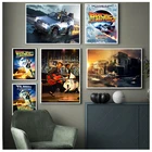 Постер Назад в будущее с автомобилем DeLorean DMC-12, 13x20, 24x36 дюймов (Новый)