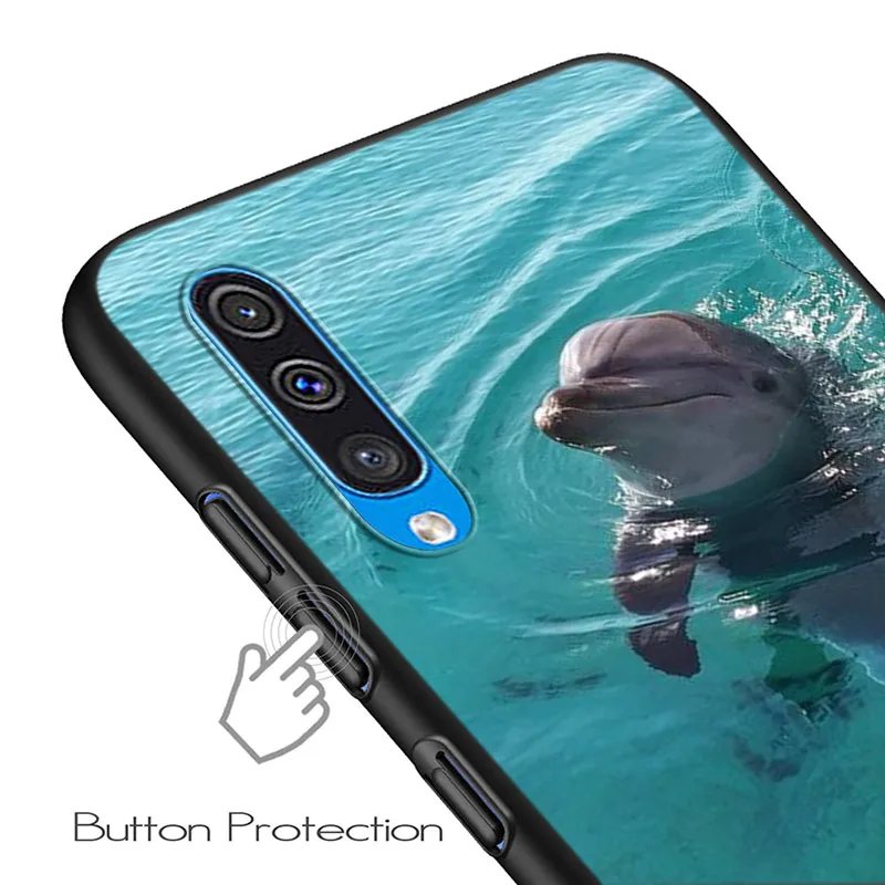 Silicone Cover Shark Whale Sea Animals For Samsung Galaxy A9 A8 A7 A6 A6S A8S Plus A5 A3 Star 2018 2017 2016 Phone Case images - 4