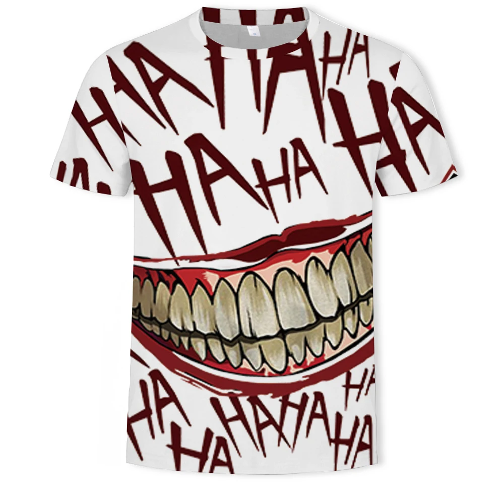 

Fashion new 3D printing summer hot sale short-sleeved round neck men and women same sports T-shirt