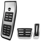 Автомобильные спортивные педали, подходящие для Audi A4 A5 F5 B9 Sedan Avant 2016-2020, крышка педали топливного тормоза, подножки, автомобильные аксессуары