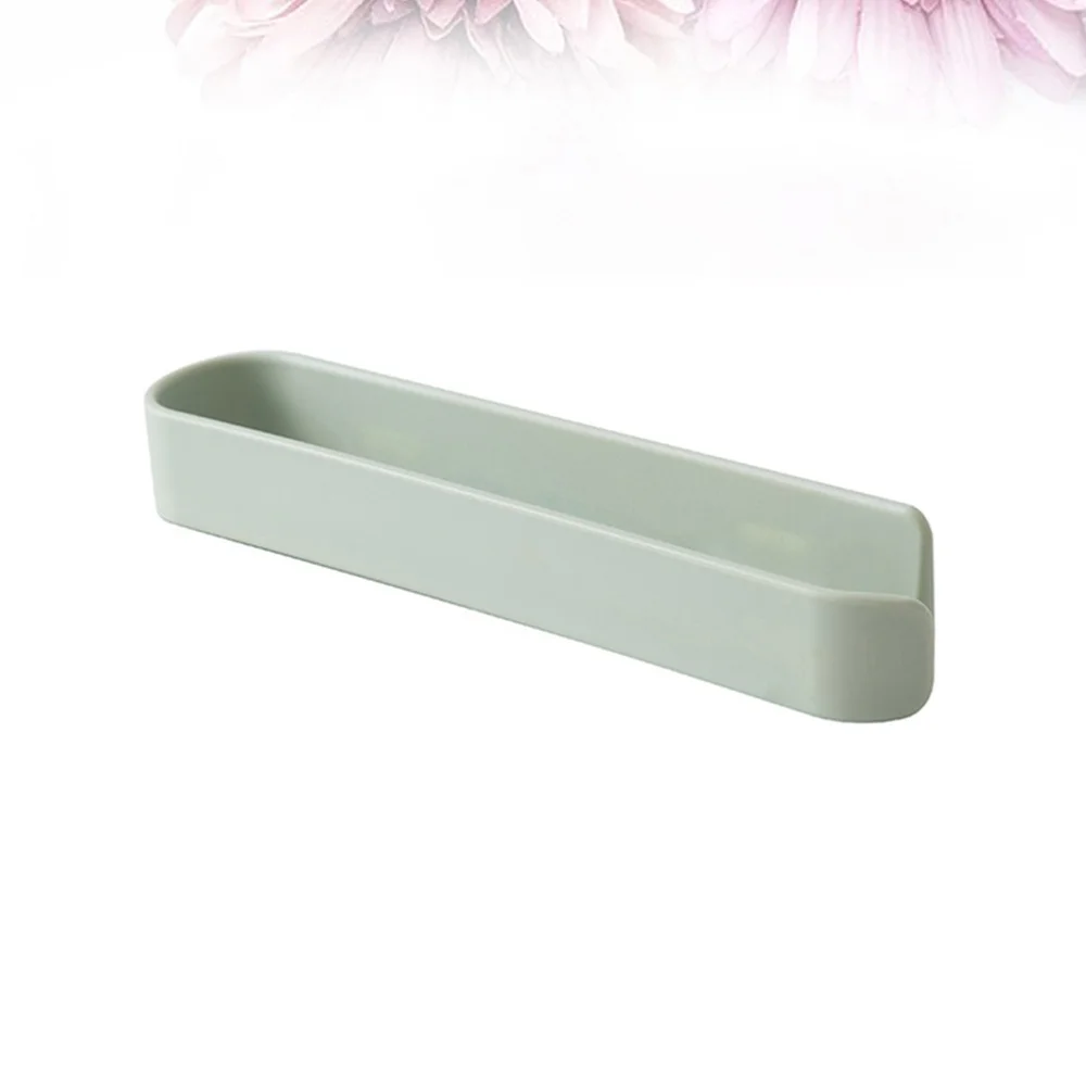 

2pcs Simple Wall Storage Rack Practical Wall Hanging Shelves Towel Holder for Home Bathroom Kitchen (Pink)