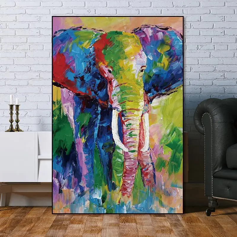 Картина на холсте животное постер с зеброй настенное искусство домашнее