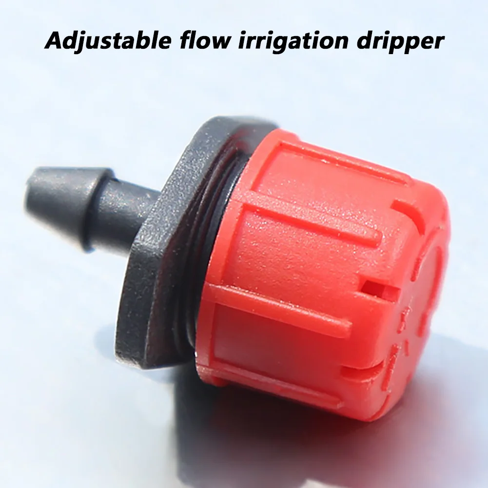 100 шт. 8 отверстий Капельное орошение в саду насадка Регулируемая капельница для