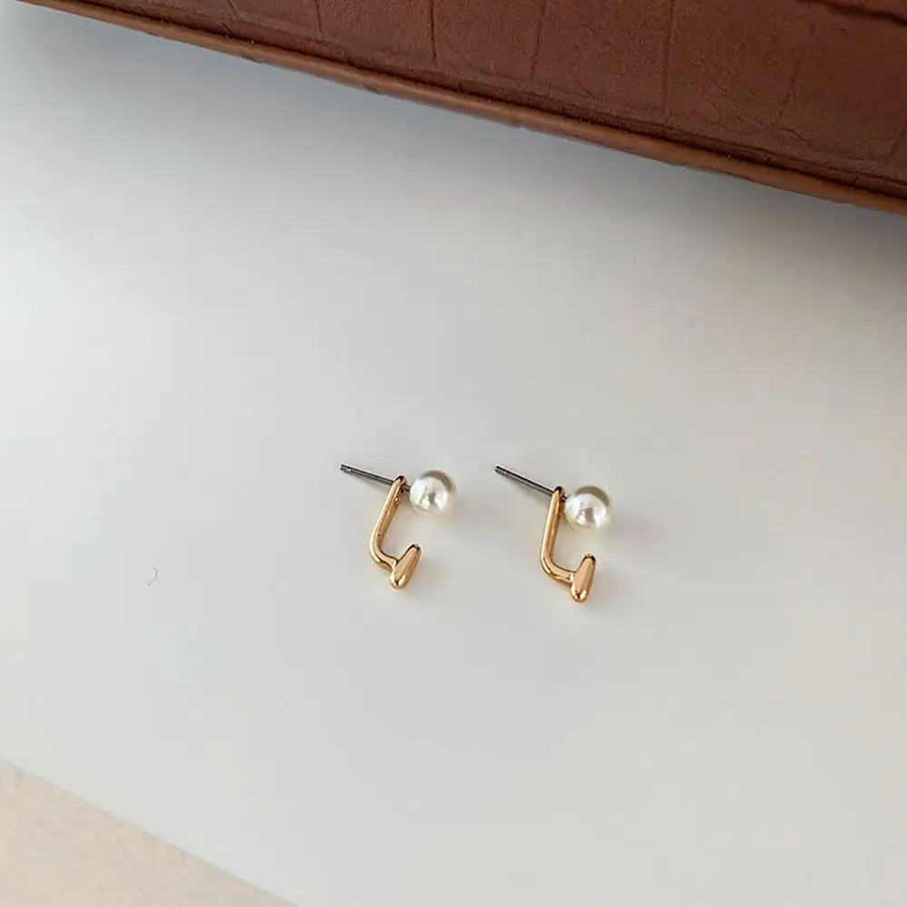 

Trendy Temperament Elegant Ear Accessories Cute Alloy Women Jewelry Pearl Earrings Dangle Earrings Stud Earrings