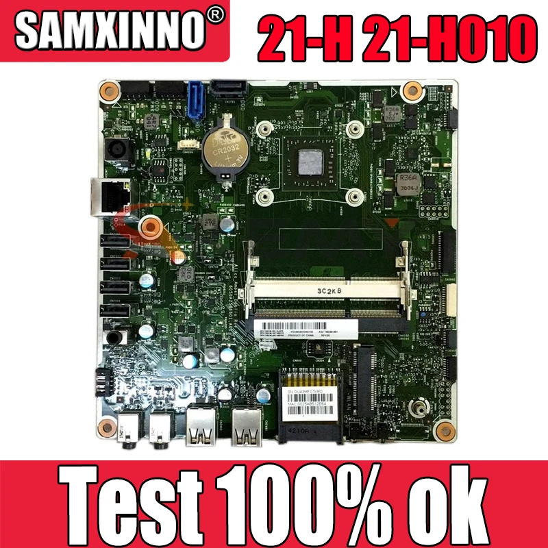 

Материнская плата для HP 21-H 21-H010 AIO 740248-001 740248-501 6050A2586601, материнская плата A01 100% полностью протестирована