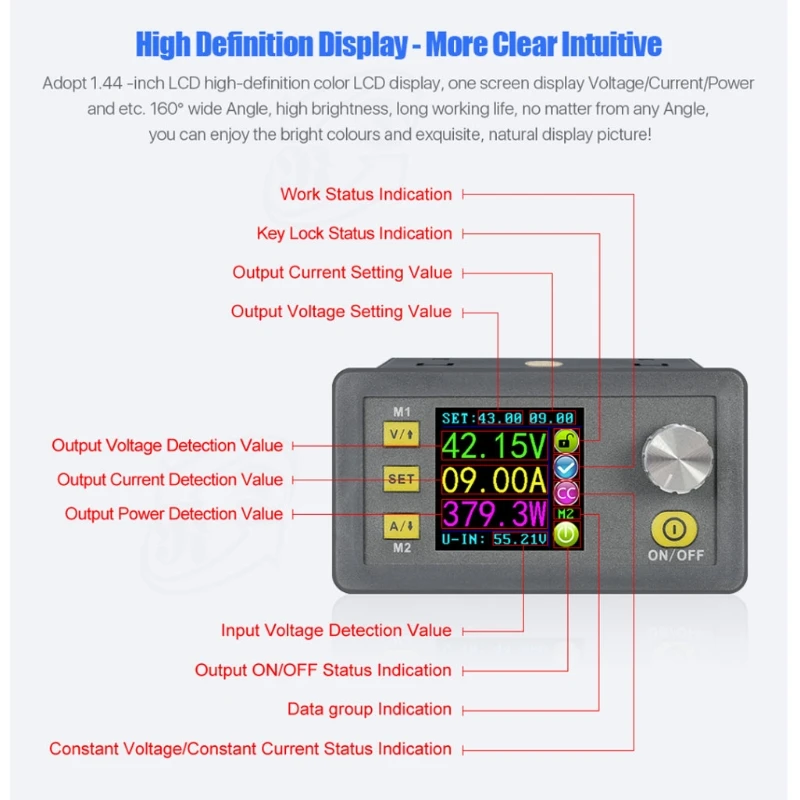 Регулируемый источник питания постоянного тока DPS5020 понижающий преобразователь
