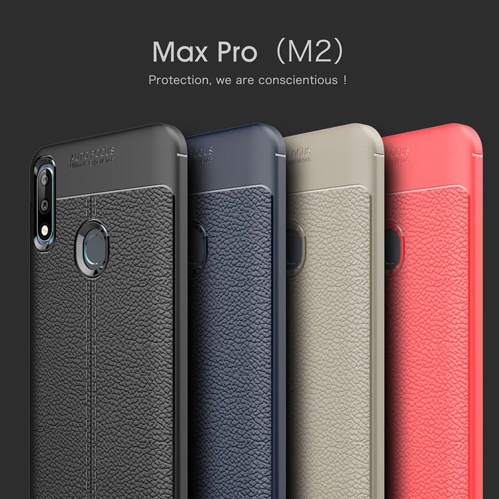 Матовый чехол для телефона ASUS ZenFone Max Pro M2 ZB631KL Мягкий Силиконовый противоударный