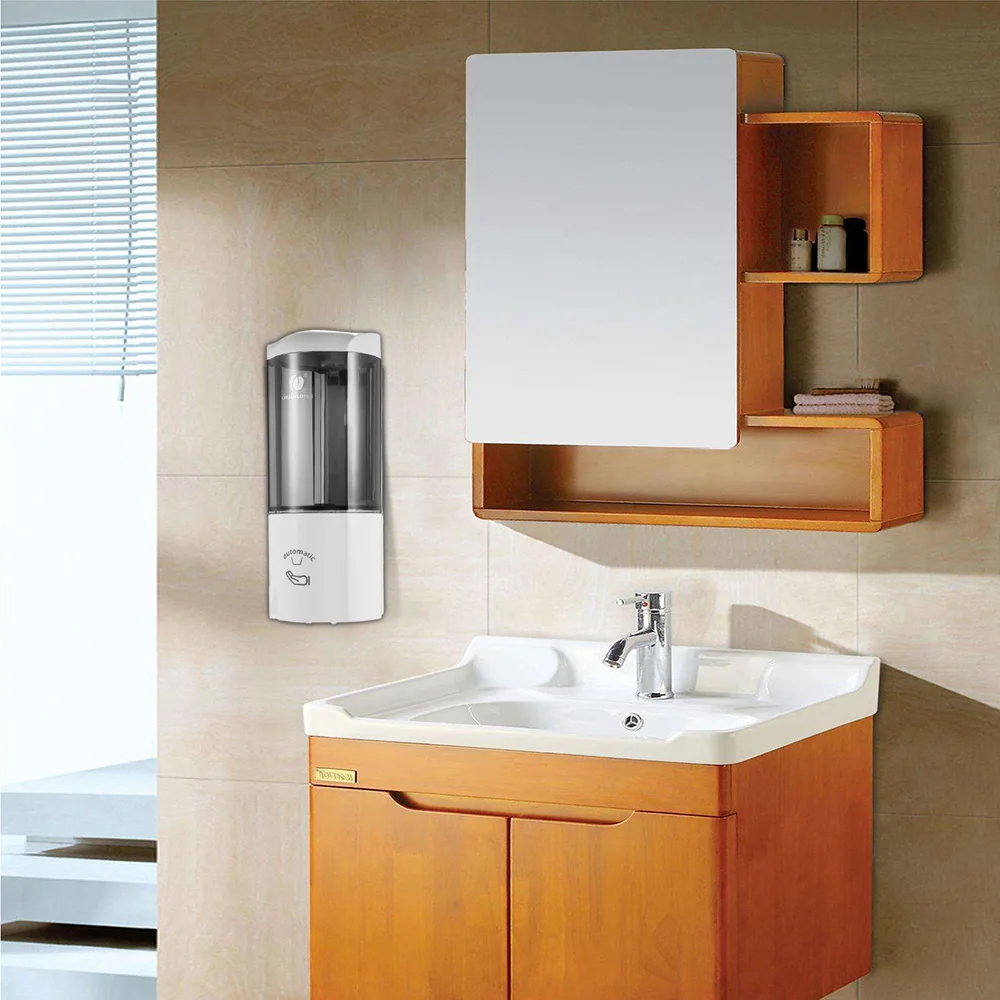 500 мл настенный одной бутылки автоматический дозатор для мыла с ИК Сенсор Шампунь