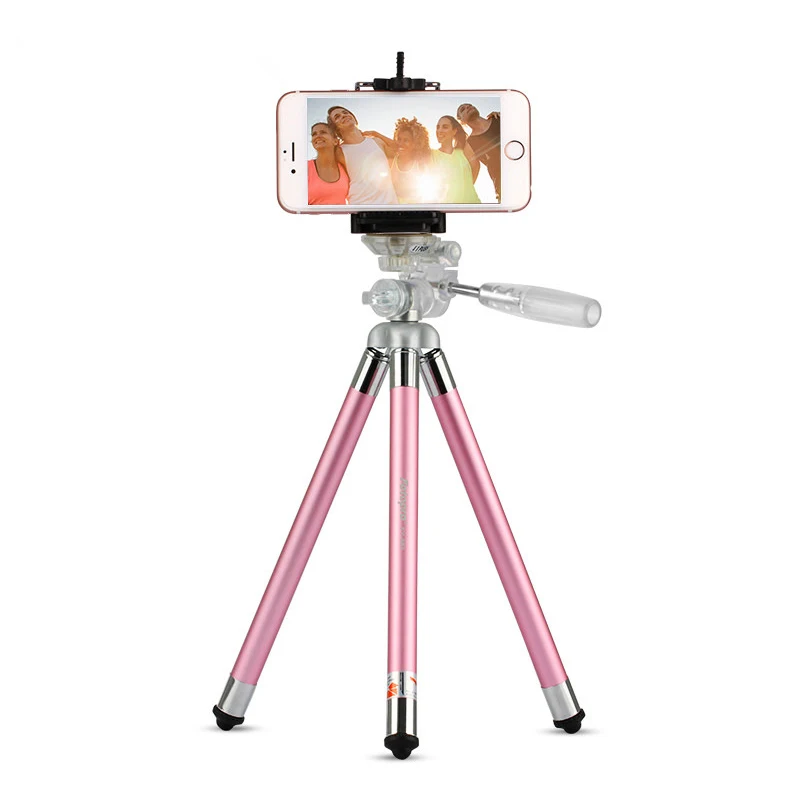 Красочные профессиональные Tirpod для телефона камеры модный алюминиевый складной