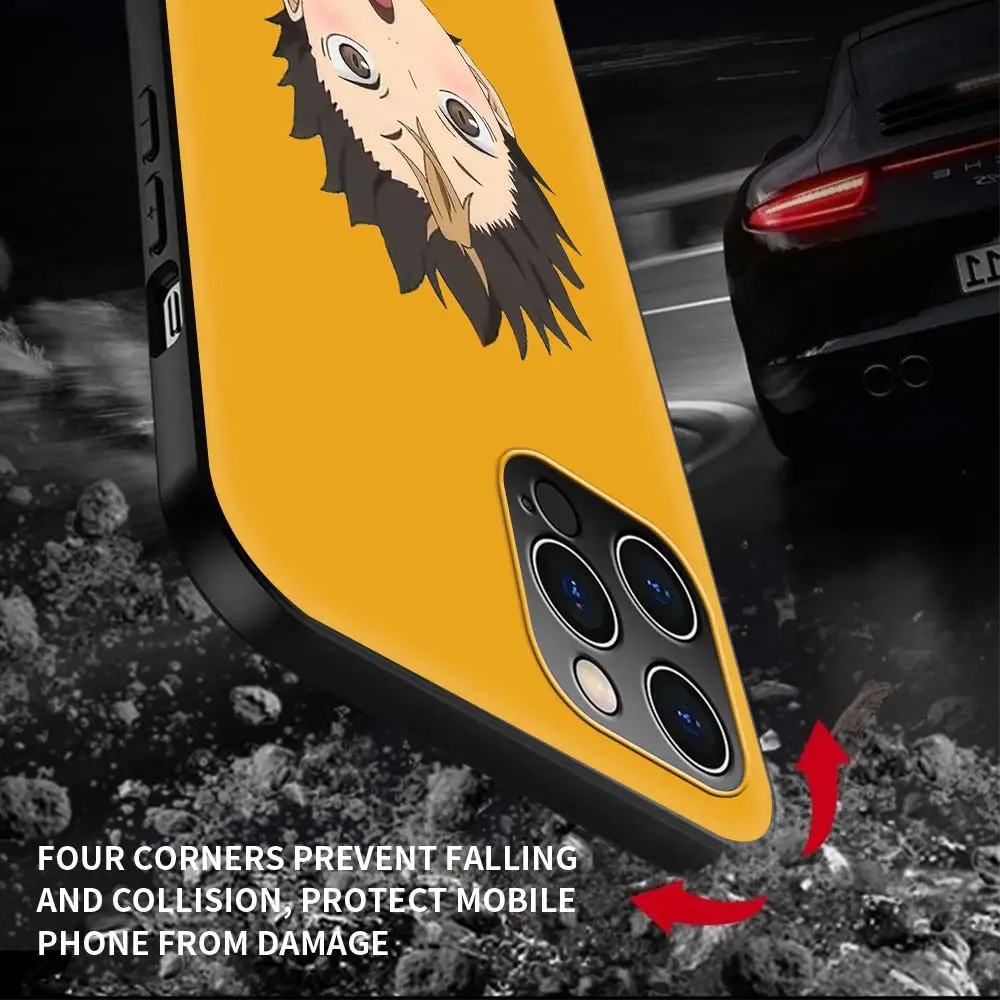 

Haikyuu Love Volleyball Phone Case For iPhone 11 Pro XS XR X Cover For iPhone 12 Pro Max 7 8 Plus SE 2020 Black Shell Coque