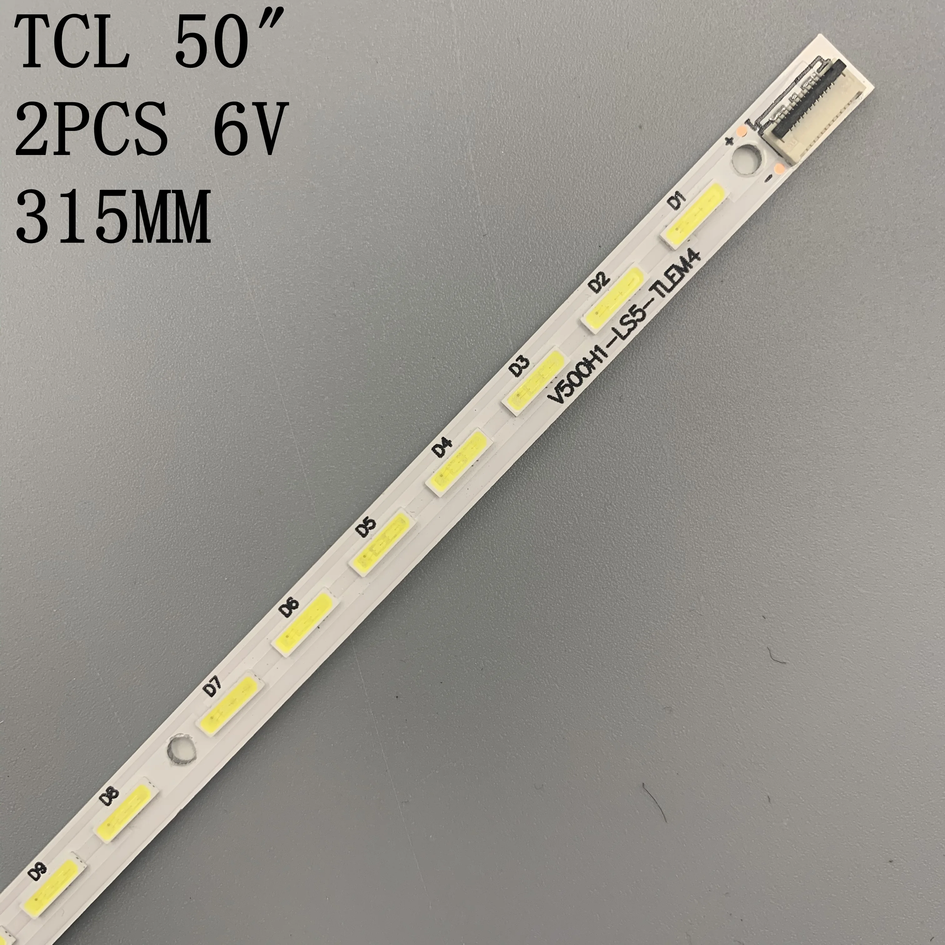 Светодиодная лента для подсветки TCL 2 шт./лот 50 дюймов тв телевизора с подсветкой 1