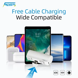 6097 power bank 3300mah external battery wireless charging for iphone 13 pocket mini power bank mobile phone charger for xiaomi free global shipping