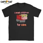 Винтажные Technoblade я удар детей для монет футболки для мужчин с круглым вырезом, хлопковые футболки с короткими рукавами футболка Уникальный топы