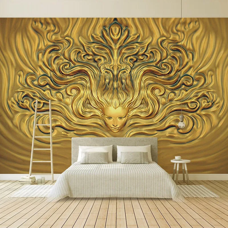 Фотообои на заказ домашний декор европейский стиль современная 3D рельефная