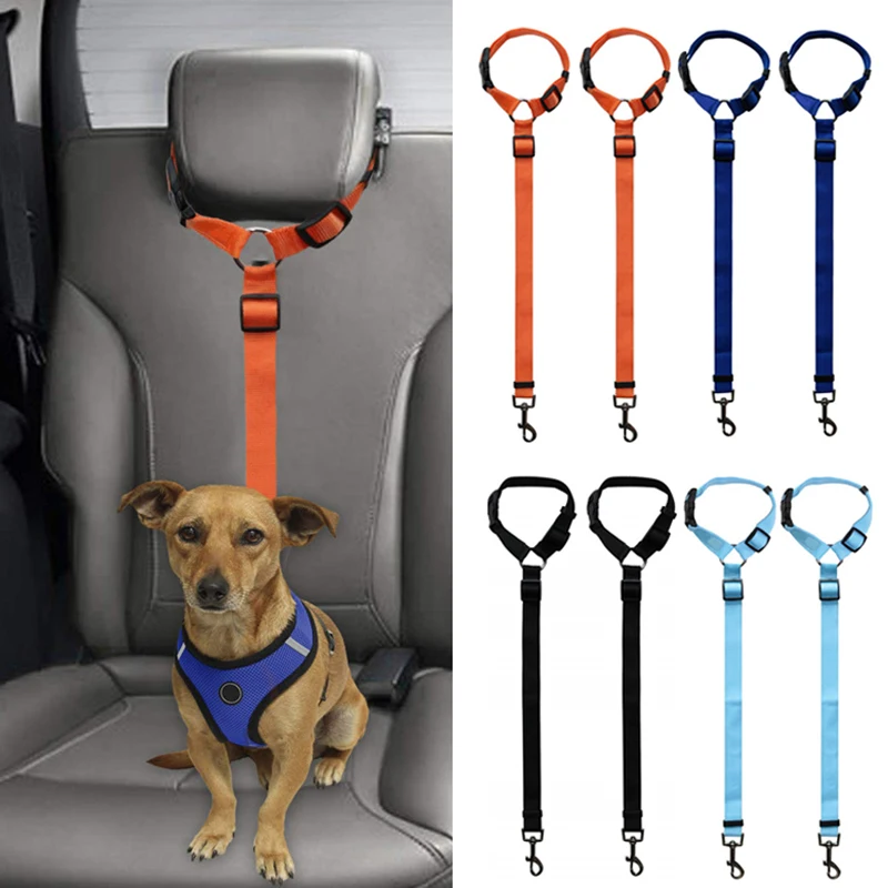 

Harness Multi-Function Lead Car Seat Belt Pet Car Travel Strape Seatbelt Vehicle Hauling Cable Tow Rope Adjustable