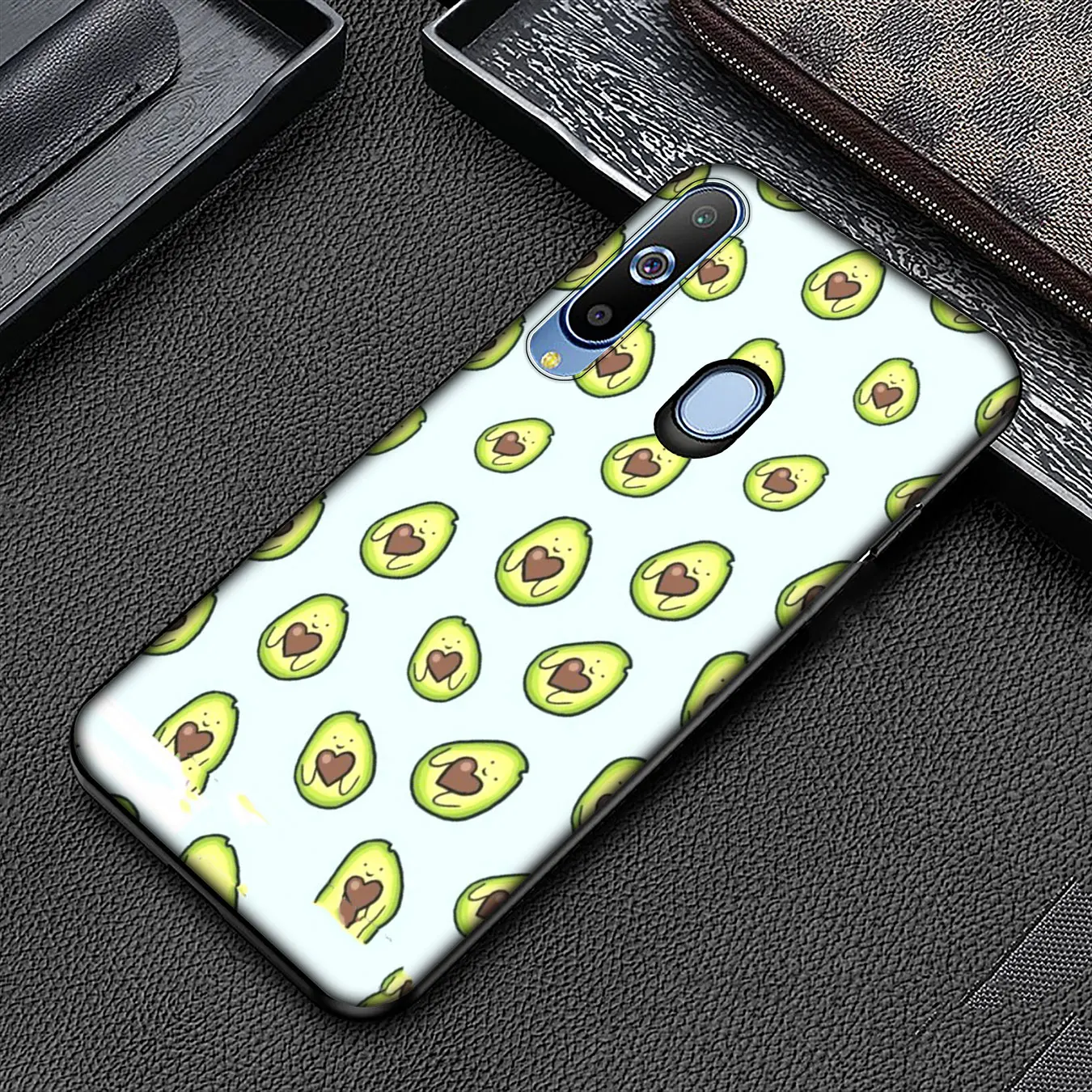Забавный мягкий чехол для телефона Tumblr авокадо Samsung Galaxy A51 A71 A81 A91 A41 A21 A11 A01 A2 Core J8 J7