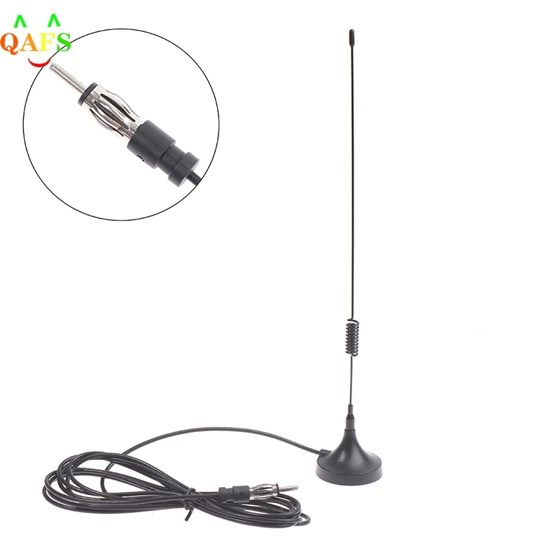 

Universal Car Signal Booster Antenna Auto Roof Mast Whip Stereo Radio FM/AM Signal Aerial Magnetic Base Roof Radio Car Accessory