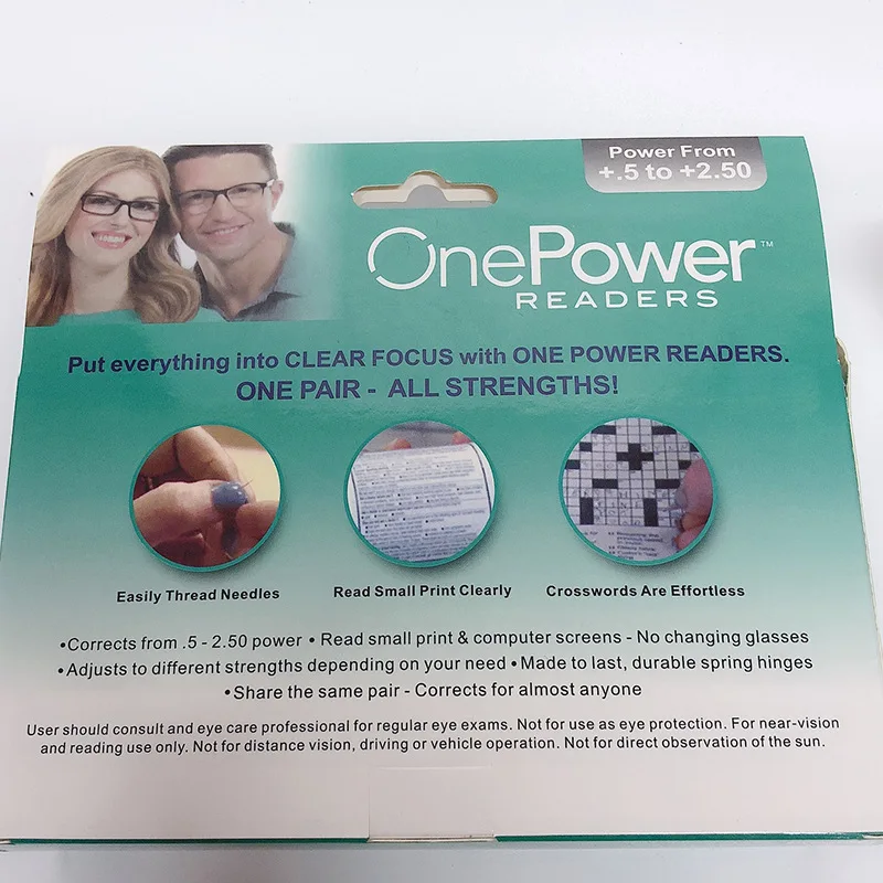 Новейшие умные Мультифокальные очки для чтения с одной мощностью