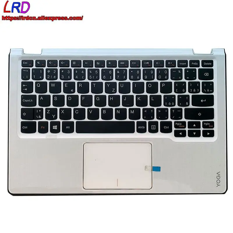 New/orig Palmrest white Upper Case With Czech Keyboard Touchpad for Lenovo Yoga 3-1170 Idepad Yoga 700-11isk C Cover 5CB0H15200