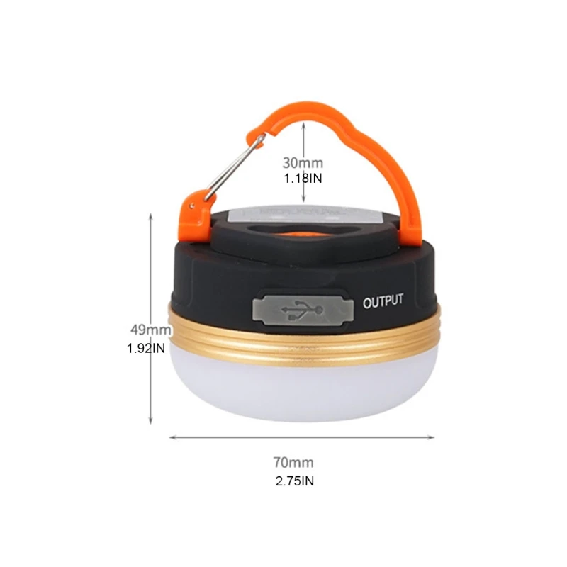 

Outdoor LED Camping Tent Light USB Magnet Adsorption Emergency Light Outdoor 448D