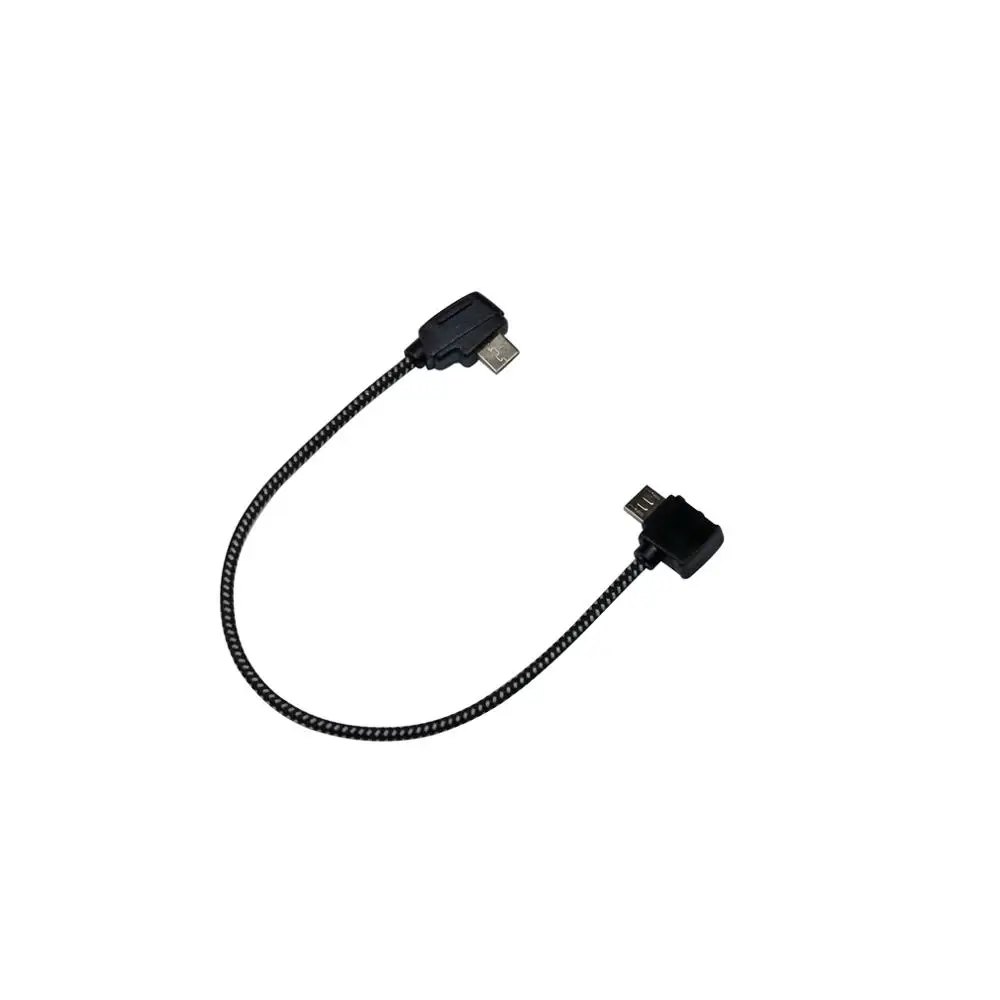 Адаптер контроллера Micro-USB обратный порт type-C кабель для передачи данных OTG разъем для DJI Mavic Pro Air 2 Zoom Mavic Mini - Цвет: USB reverse 20.7cm