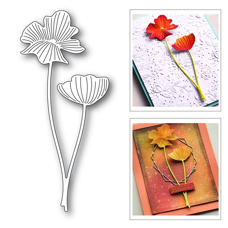 Хэллоуин Гинко листья завод 2020 новые металлические штампы для скрапбукинга и изготовления карт декоративное тиснение ремесло без штампов