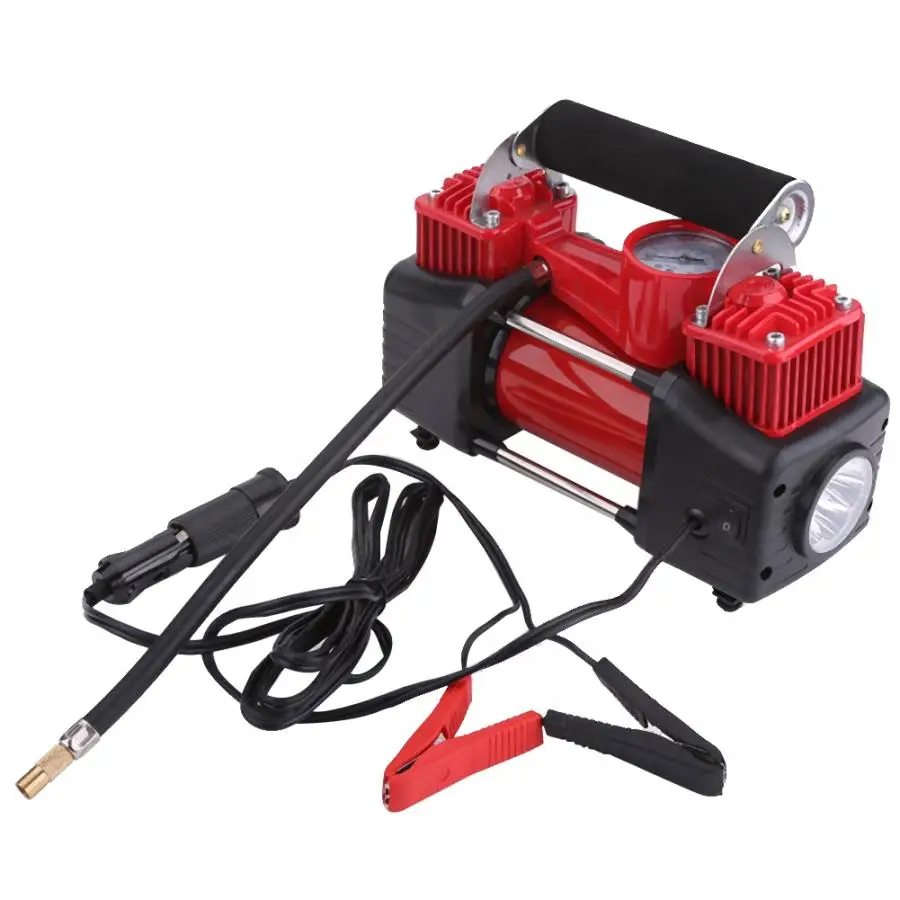 2 цилиндра компрессора воздуха 12V 150PSI насос подкачки шин для автомобилей Ван