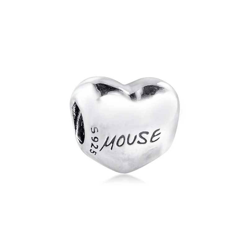 

Fits for Europe Charms Bracelets 100% 925 Sterling-Silver-Jewelry Mouse Signature Beads Free Shipping