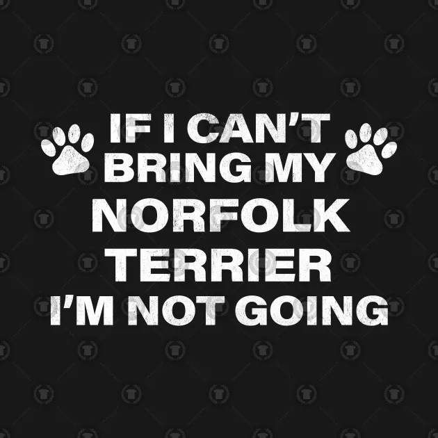 

Norfolk Terrier Dog Paws Women's T-Shirt