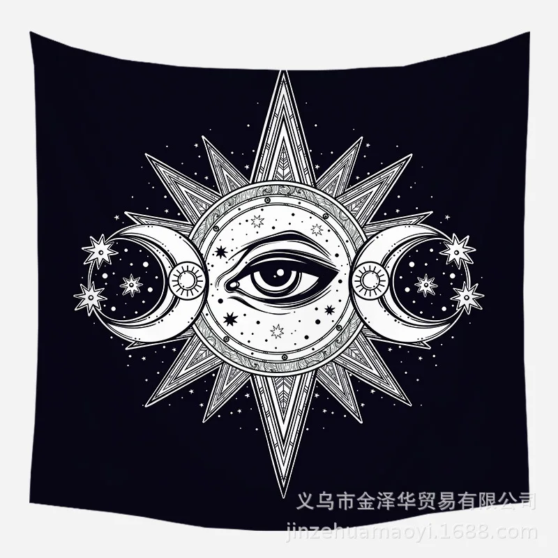 

Moon Eye Wall Hanging Tapestry Room Wall Decoration 8616