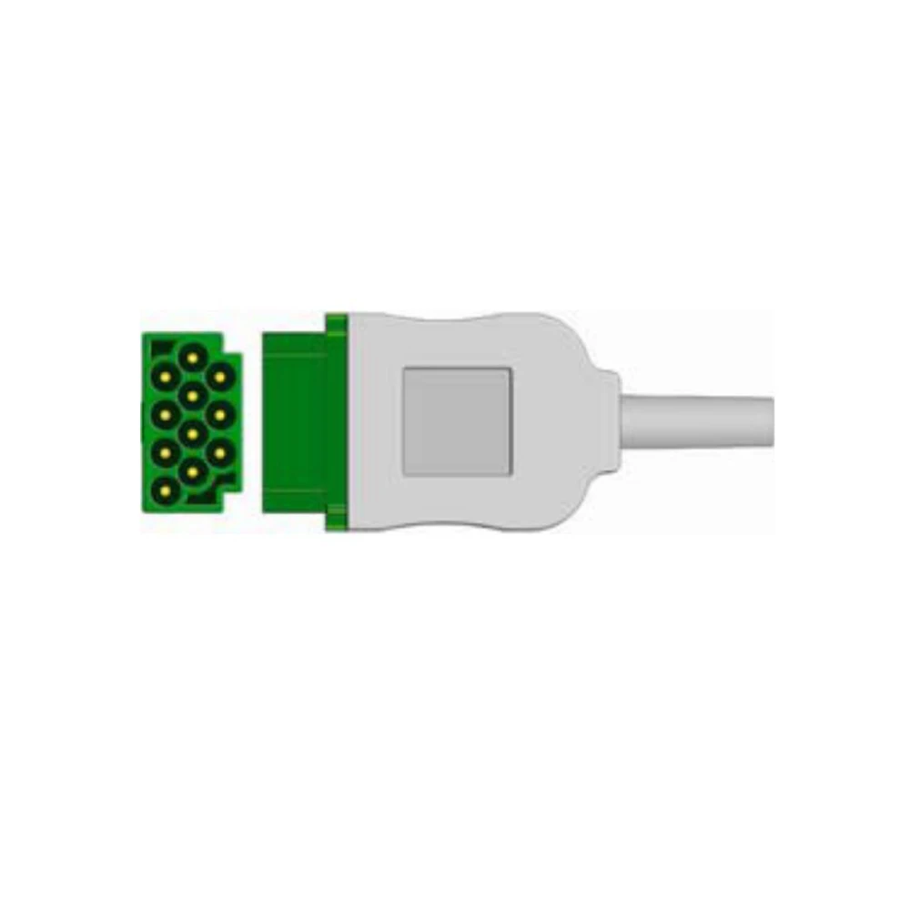 GE Marquette ECG 11pin квадратный фотомагнитный кабель запасные части вилка| |