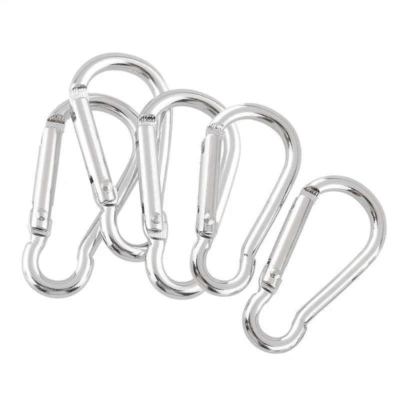 

5PCS / Set gourd carabiner aluminum alloy outdoor hanging buckle I8T4 C5X1