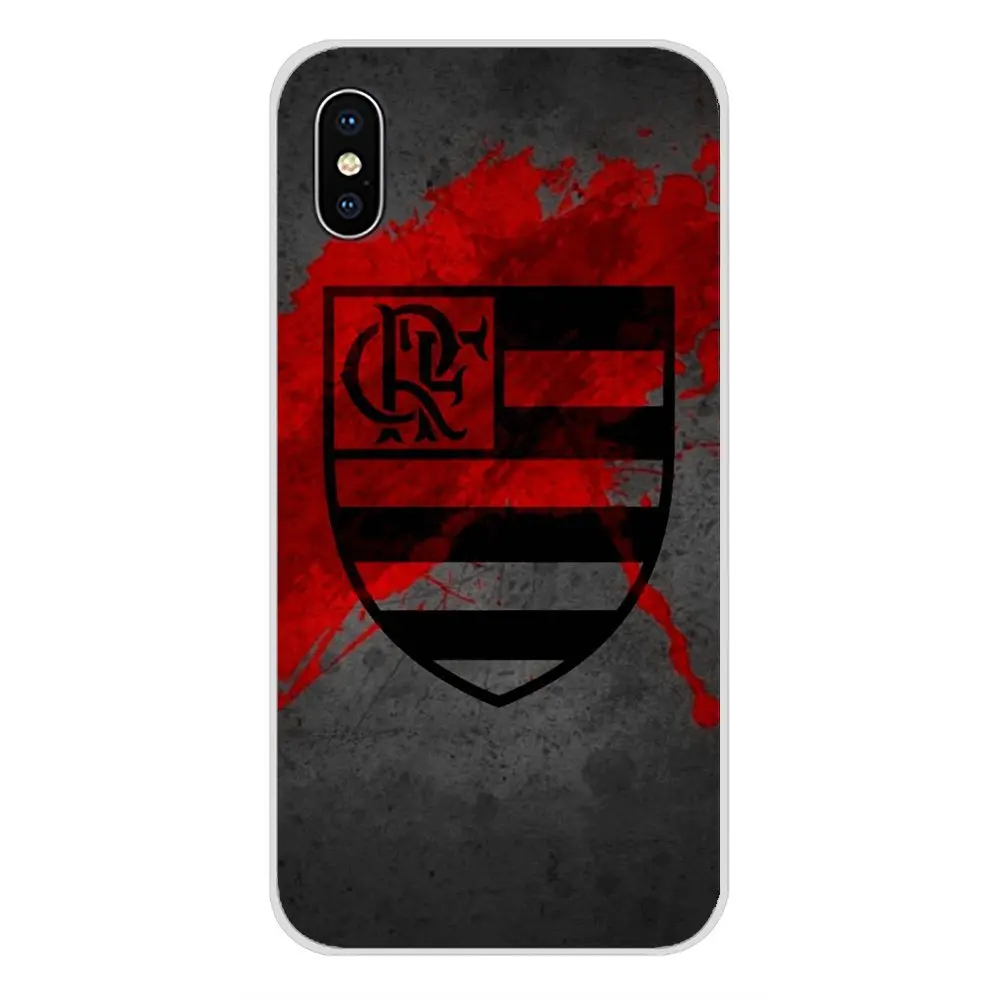 Силиконовый чехол для телефона Clube de Regatas do flamмаго Logo Xiaomi Redmi Note 3 4 5 6 7 8 Pro Mi Max Mix 2 2S