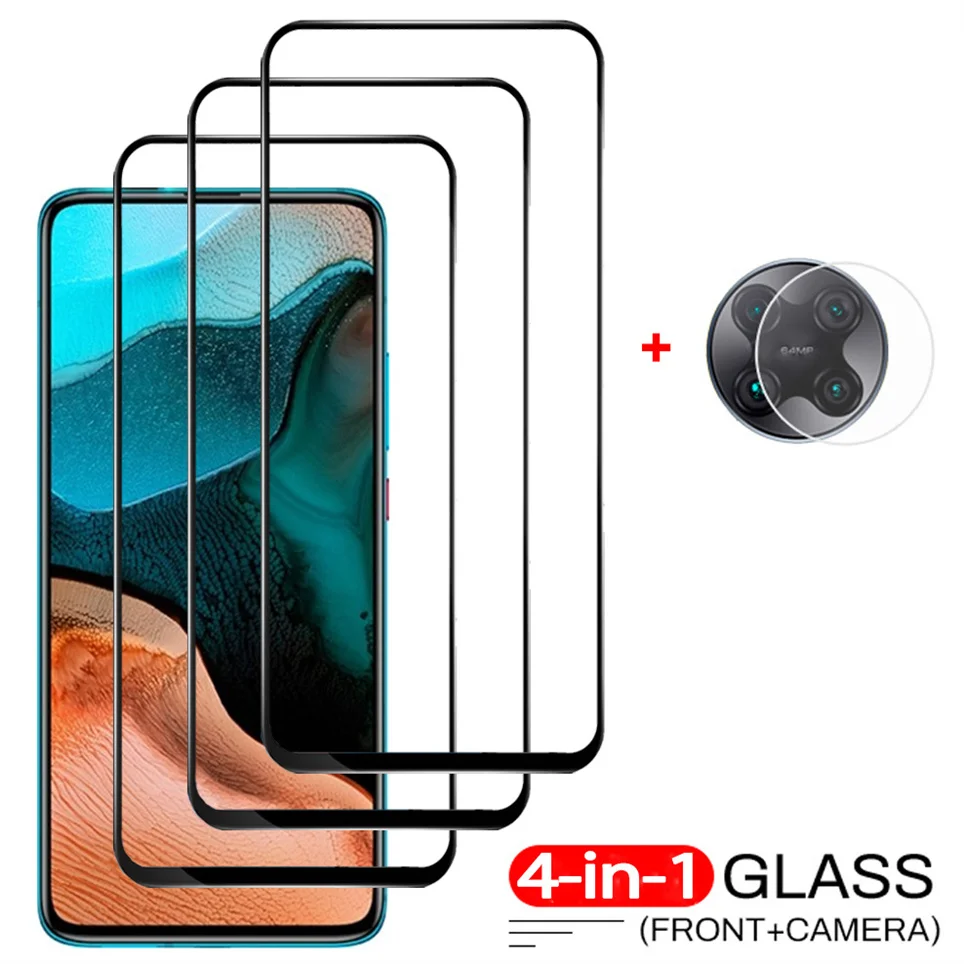 

9d, screen protector for poco f2 pro xiaomi poco x3 nfc tempered glass pocophone f3 mi poco m3 pro 5g camera film poco f2 pro