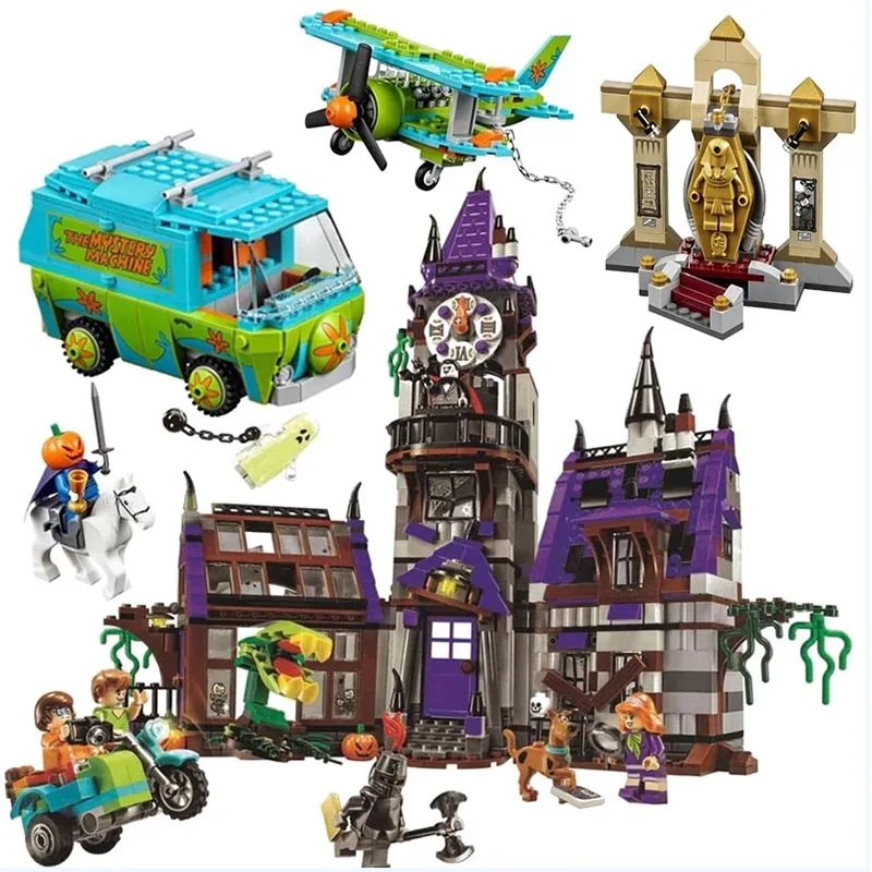 Новый конструктор Dooing загадочный дворец ворсистый Велма вампир 3D детская